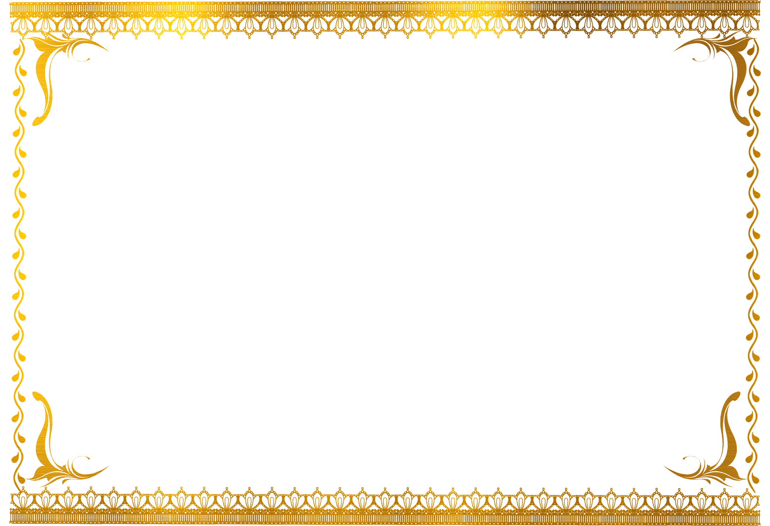 Background Border Frame Gold  design